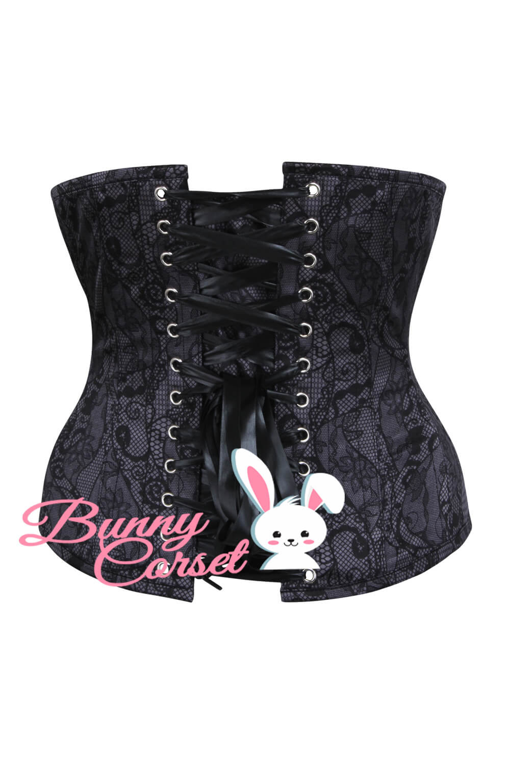 Corset sous-poitrine en satin Tahna