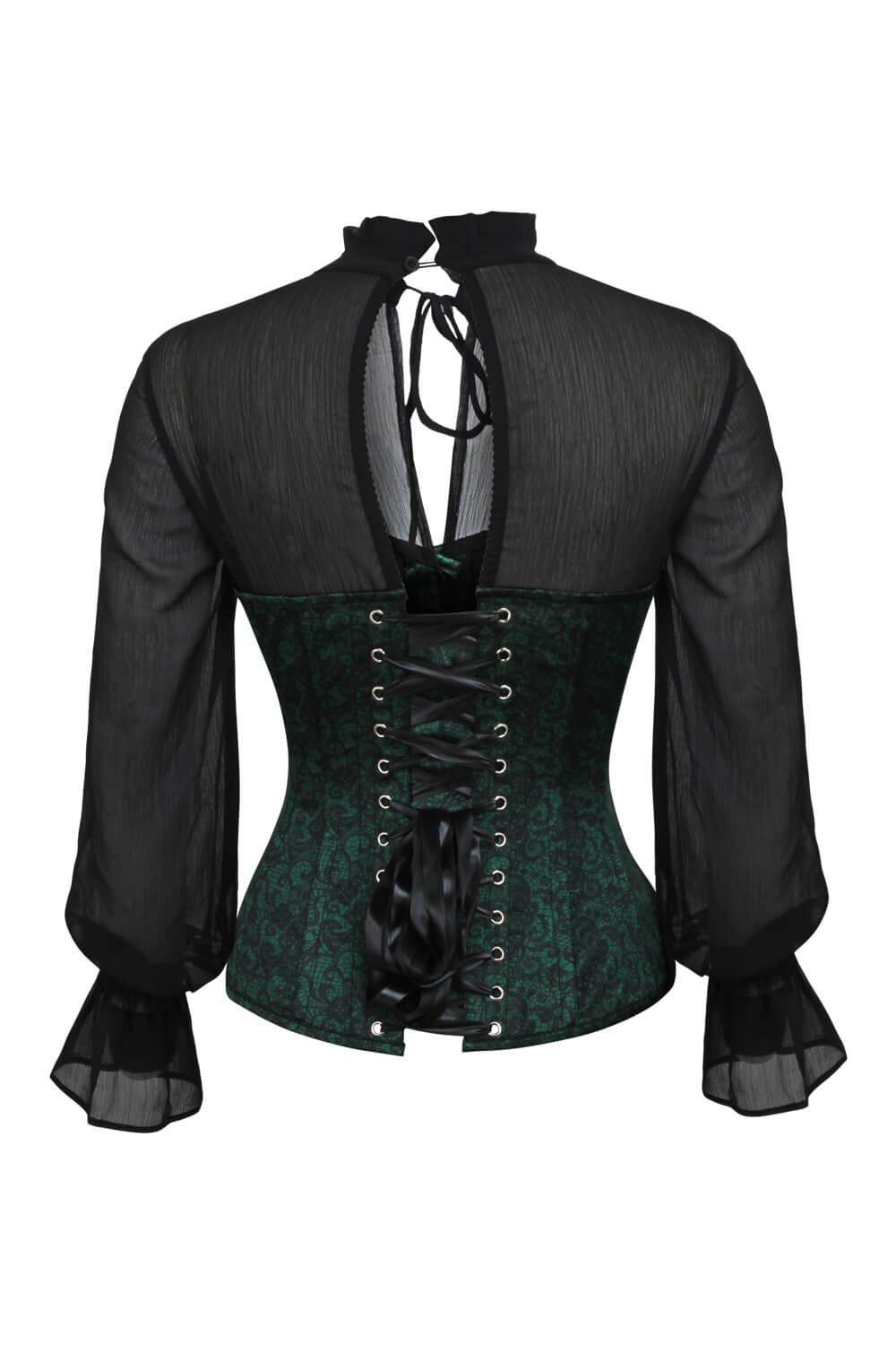 Kahnay Green Overbust Corset