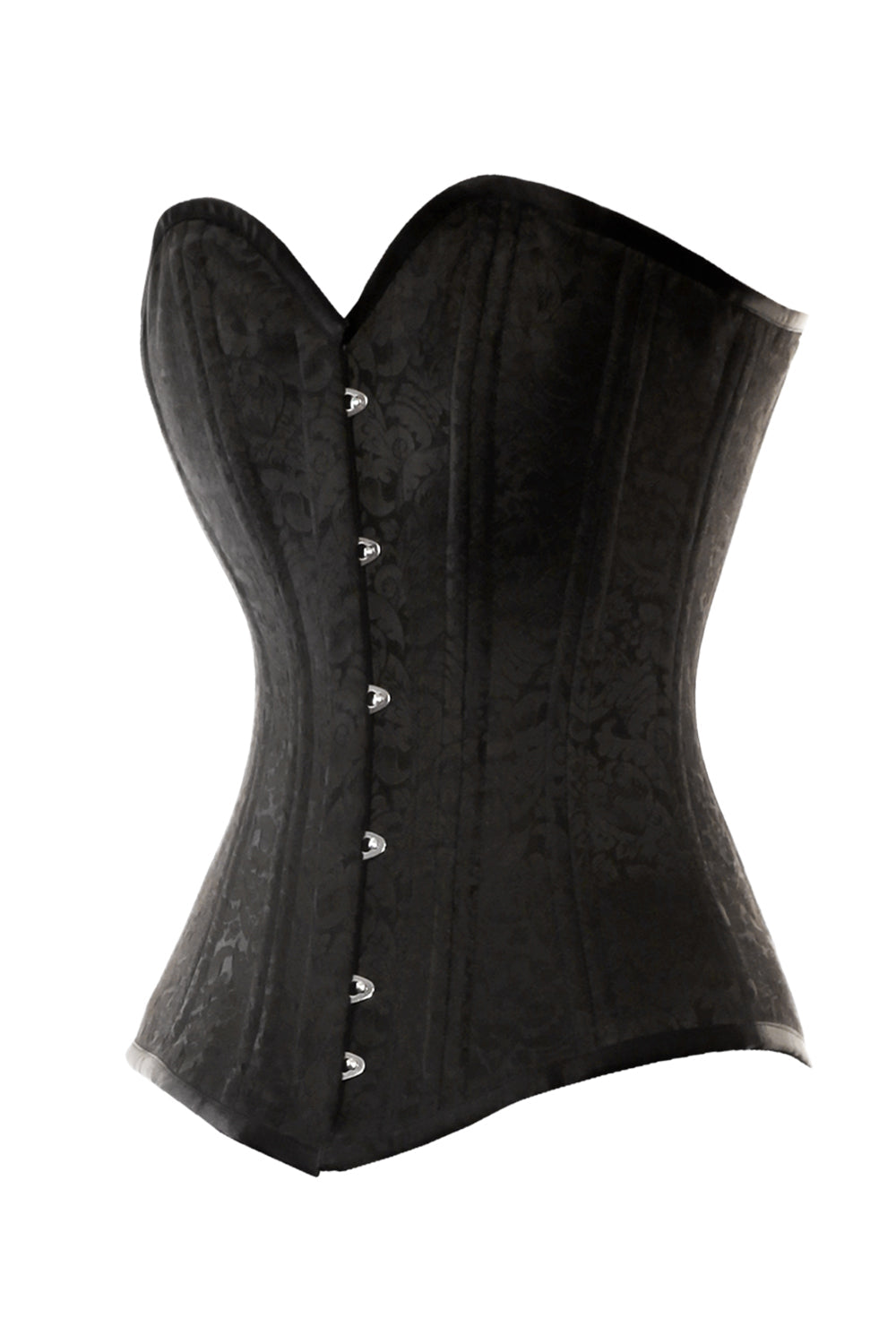 Shellee Overbust Waist Training Black Corset