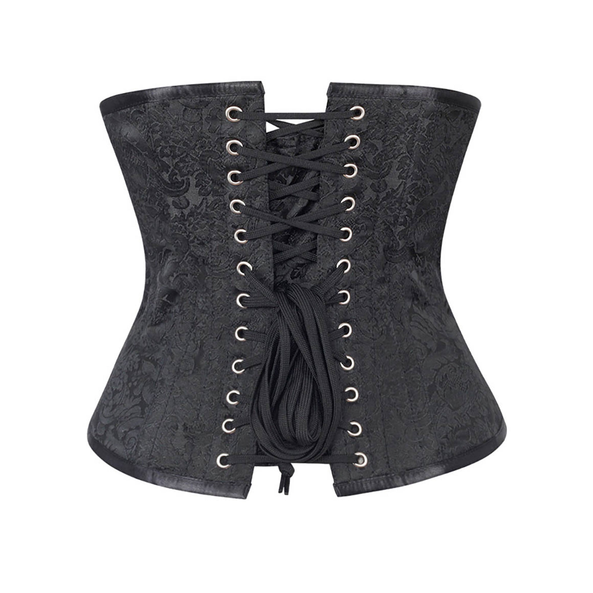 Corset sous-poitrine en brocart Rebecca
