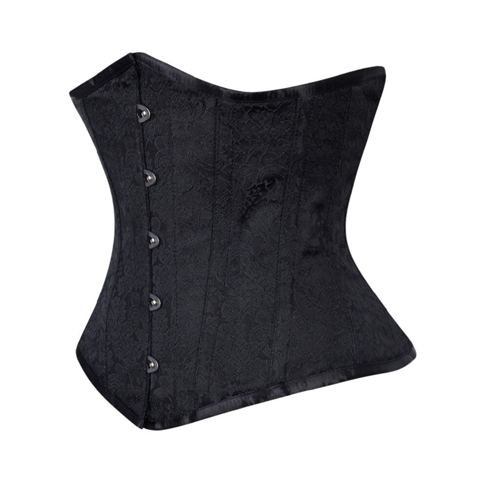 Corset sous-poitrine en brocart Rebecca