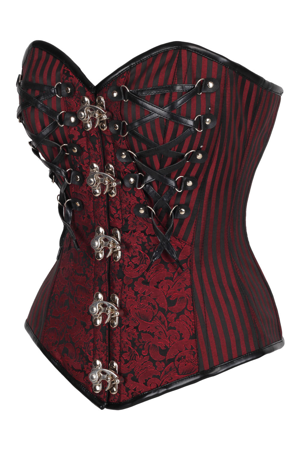 Corset Lanice Steampunk à buste superposé