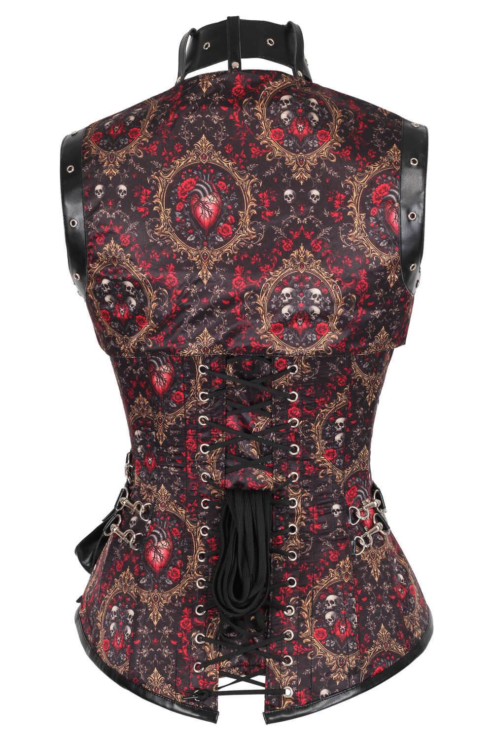 Corset Linsie gothique baroque à buste superposé