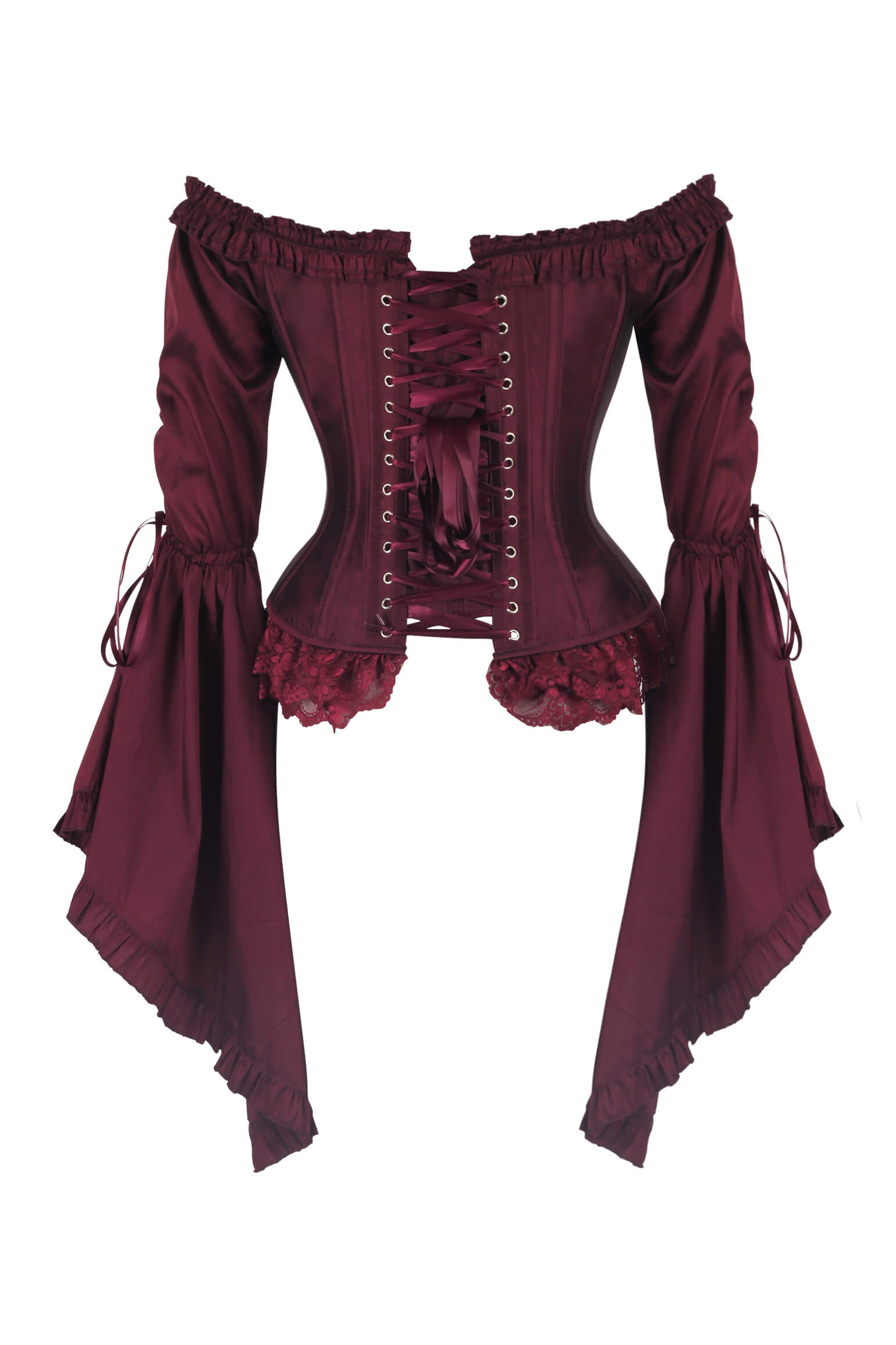 Corset bustier à épaules dénudées Shelbie Rococo