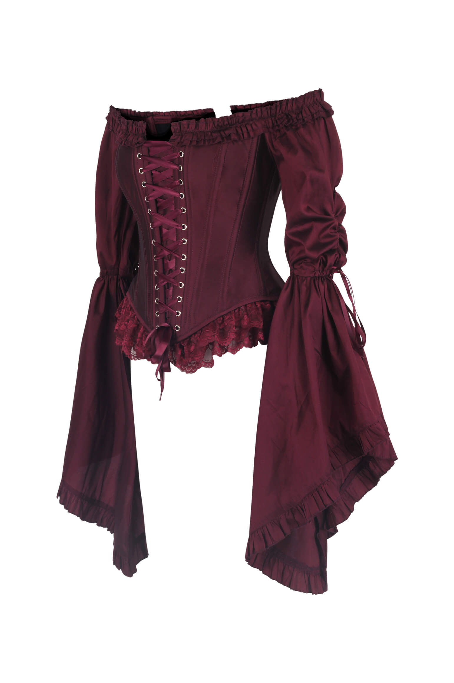 Corset bustier à épaules dénudées Shelbie Rococo