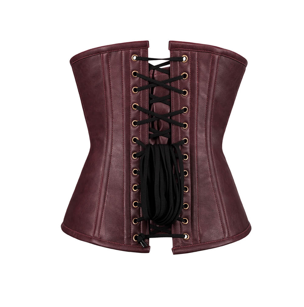 Corset brodé Heidi Steampunk sous la poitrine