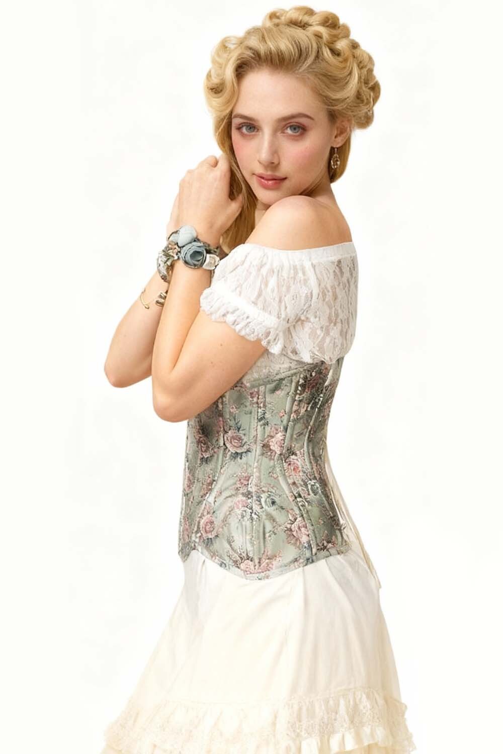 Amalia Victorian Inspired Curvy Waist Training Corset