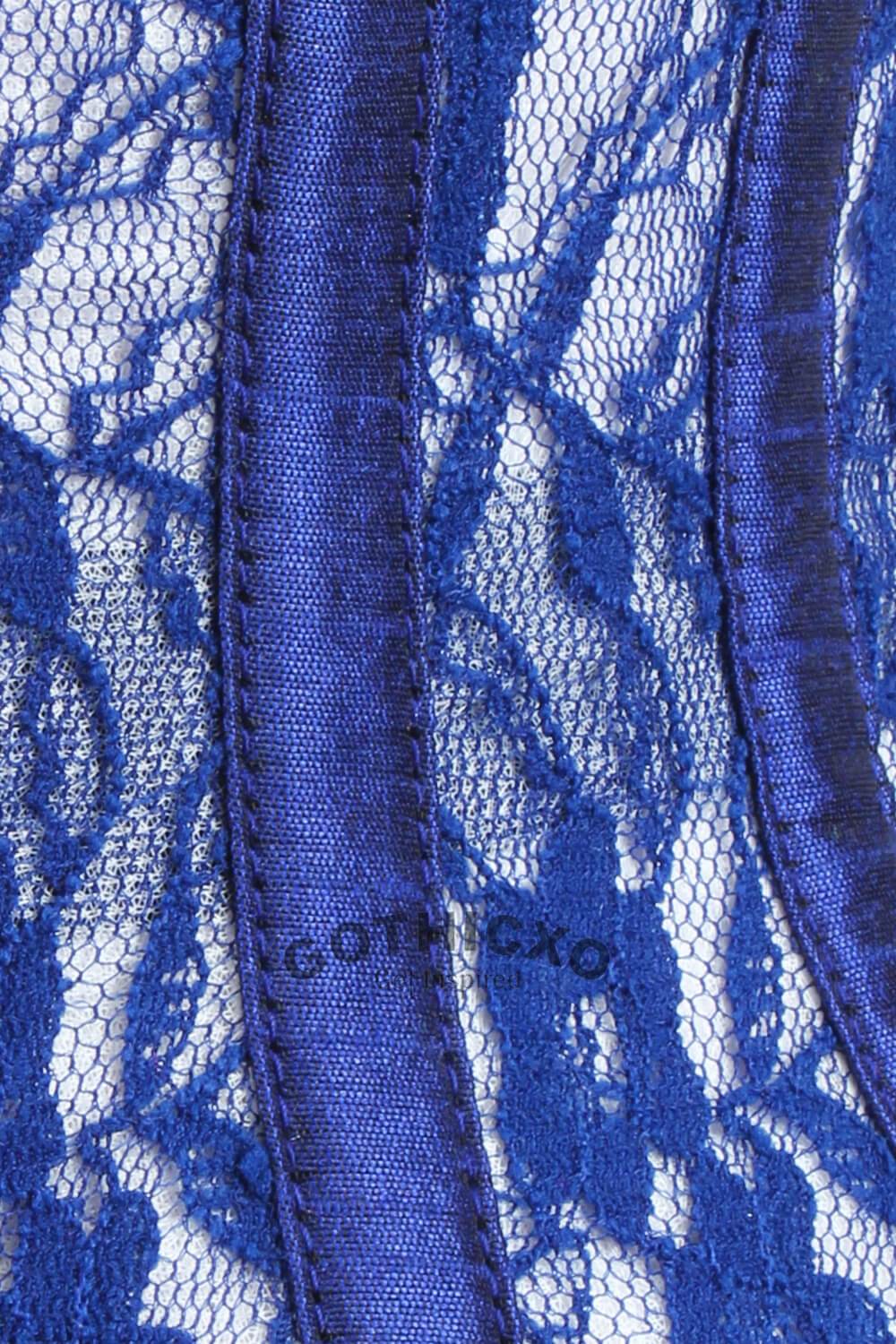 Corset guêpière Zuri en maille sous-poitrine avec dentelle