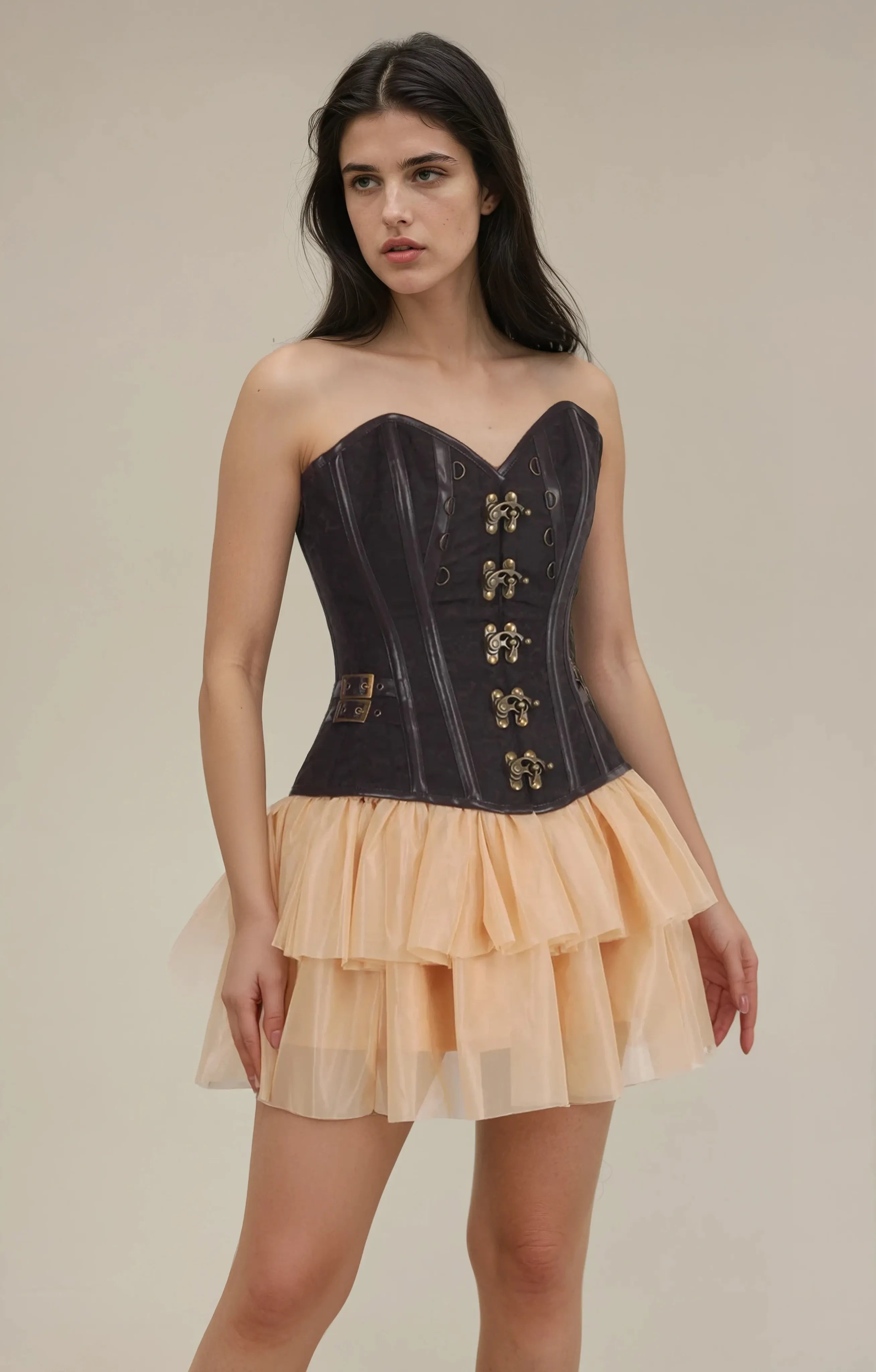 Corset Steampunk Carmen Overbust