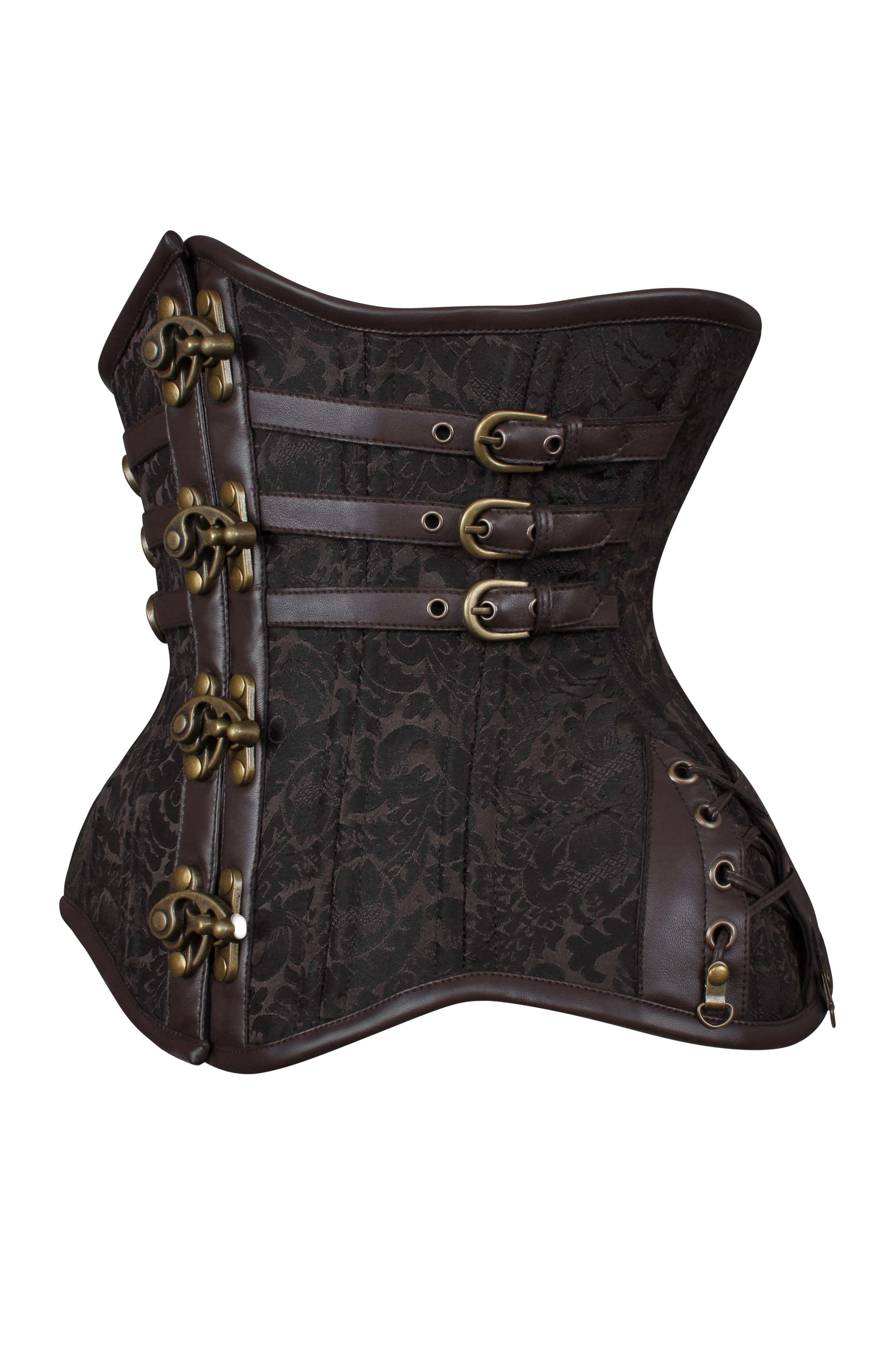 Gaine amincissante Leyla Curvy à fermeture à agrafe